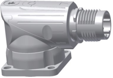 BGA462N0000100B000 Winkeleinbaudose, 10polig, SpeedTec, ohne Kontakte