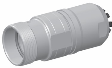 Kabelkupplung 6polig P-Teil inkl. Stiftkontakte Crimp variable Klemmung 5,5-12,0mm