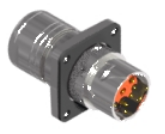 EKB201M01330602800 Springtec Kupplungsstecker 9pol inkl. Kontakte, mit Flansch