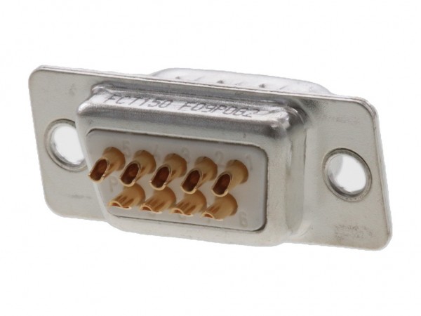 172704-0160 D-Sub Stiftstecker 9pol. Löt, G2 = 200 Steckzyklen (Molex 172704-0160)