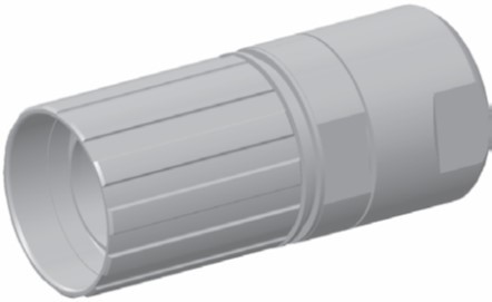 Hypertac (Smiths) Kabelstecker ohne Kontakte variable Klemmung 5,0-9,0mm