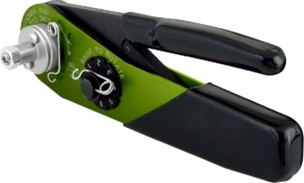 C0.101.00-LCA Intercontec entsprechend, Crimpzange AWG 28-16 grün, für Kontakte 1,0mm