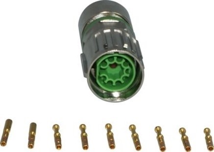 Bosch Rexroth Indramat entsprechend, Signalstecker 9polig #R911375273 (09S-ROUN-CON-M-N)