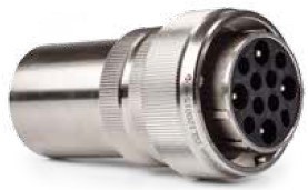 INS0481/L10 Bosch Rexroth Indramat entsprechend, Kabelstecker 11polig (4x 10mm²) Nickel #CGL120015-8 + Kontakte