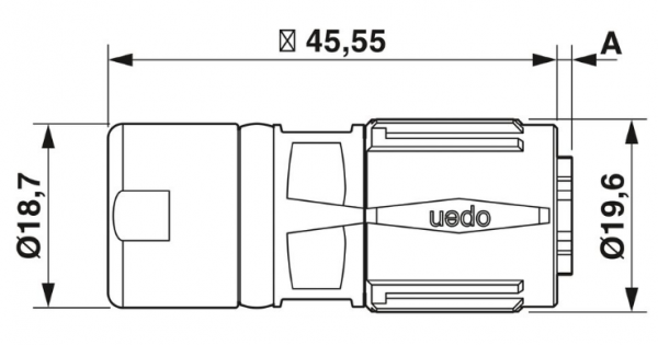 entsprechend Bosch Rexroth, Indramat Signalstecker 9polig #R911375273 (09S-ROUN-CON-M-N)