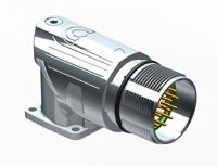 AFC052F11000214000 Winkel-Einbaudose 12pol. inkl. Kontakte