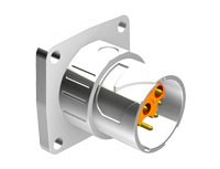 Einbaudose gerade SpeedTEC, 9 pol.