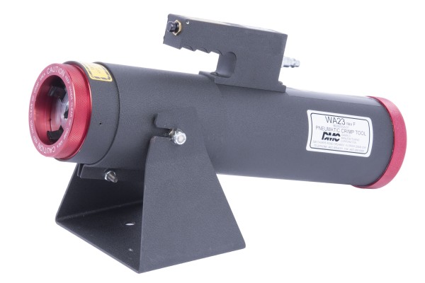 WA23 Pneumatisches Crimpwerkzeug nach MIL-Norm  M22520/23-01 (MIL-DTL-22520/23-01 / AS22520/23-01) für gedrehte Leistungskontakte AWG 8 - 4/0