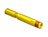 Kontaktbuchse, 2,0 mm, Crimpbereich 0,35-2,5mm²