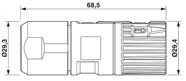 M23-5ES198A8024S - Kabelst. (1628817) 107_58_136 - 1628816