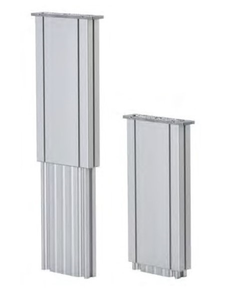 HD240D400580MFF24 + EZ02252 Hubsäule 3.200 N (9 mm/s) EB 580 mm; Hub 400 mm mit Mon tagelaschen ink Kabel EZ02252
