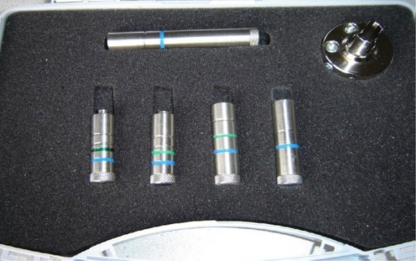 C0-0127-000-000-A Intercontec entsprechend, Positionierer-Set für Crimpzangen z.B. C0.201.00 od. C0.008.00