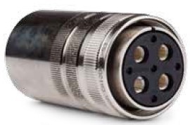 INS0172/C06 Bosch Rexroth Indramat entsprechend, Kabelstecker 8+PE (6mm²) Nickel #CA120015-53 + Kontakte