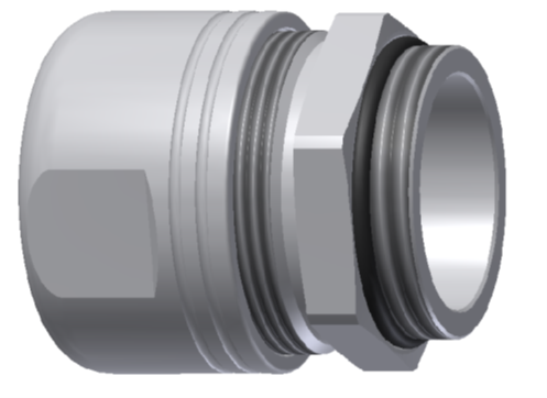 Intercontec entsprechend, Verschraubung M20x1,5 EMV-360° Kronenschirmung 9,0-13,2mm