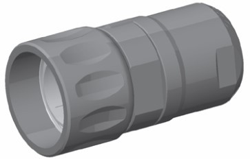 Signalstecker, 21-pol., kunststoffummantelt inkl. Kontakte