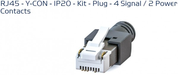82-00108 Selbstmontage-Kit IP20 4+2pol.