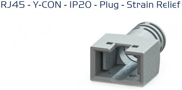 82-00058 RJ45 Zugentlastung Kunststoff IP20 Y-CONAS-11