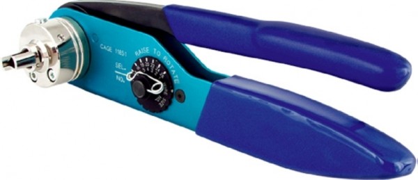 C0.201.00-LCA Intercontec entsprechend, Crimpzange AWG 26-12 blau, für Kontakte 1,0 - 2,0mm