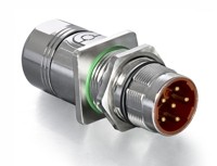 BKA199M24550204000 Leistungskupplung mit Zentralbefestigung 8pol. inkl. Kontakte